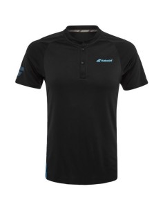 Men's Babolat Performance Black Polo Shirt 